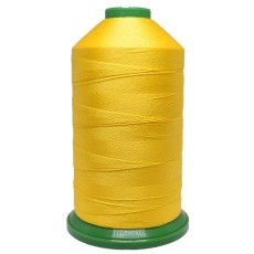 Top stitch upholstery leather bonded thread 20s colour Yellow 117